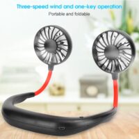 Neck Band Fan Red & Black