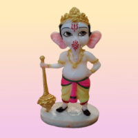Marble Dust Cute Shipahi Ganesh